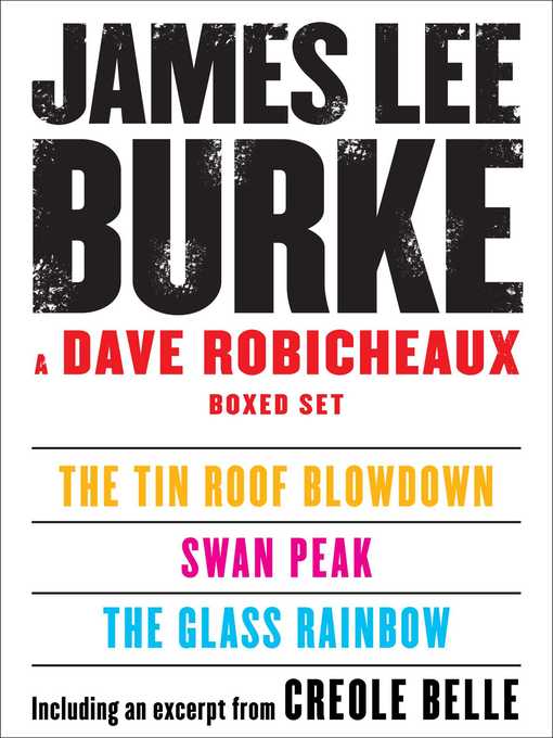 Title details for A Dave Robicheaux Boxed Set by James Lee Burke - Wait list